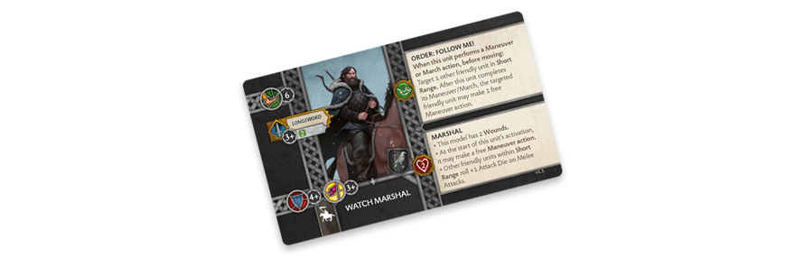 A Song of Ice and Fire : Tabletop Miniatures Game - Nights Watch Attachments #1